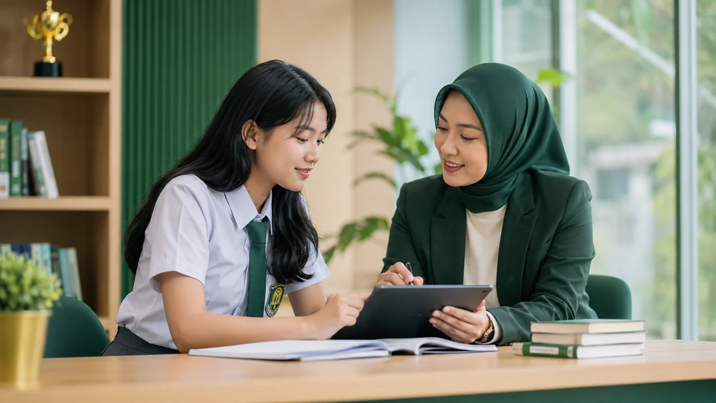 Pendampingan siswa oleh Guru BK